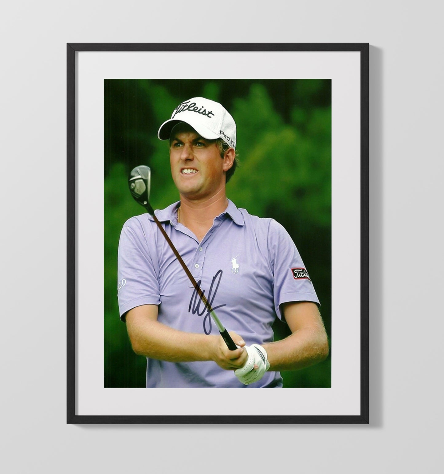 Webb Simpson - Titleist Iron Focus Golf Wall Art