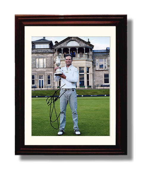 Zach Johnson - Claret Jug Champion at St Andrews golf wall art 8x10 Beveled Frame