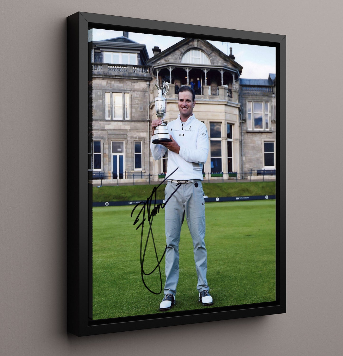 Zach Johnson - Claret Jug Champion At St Andrews Golf Wall Art