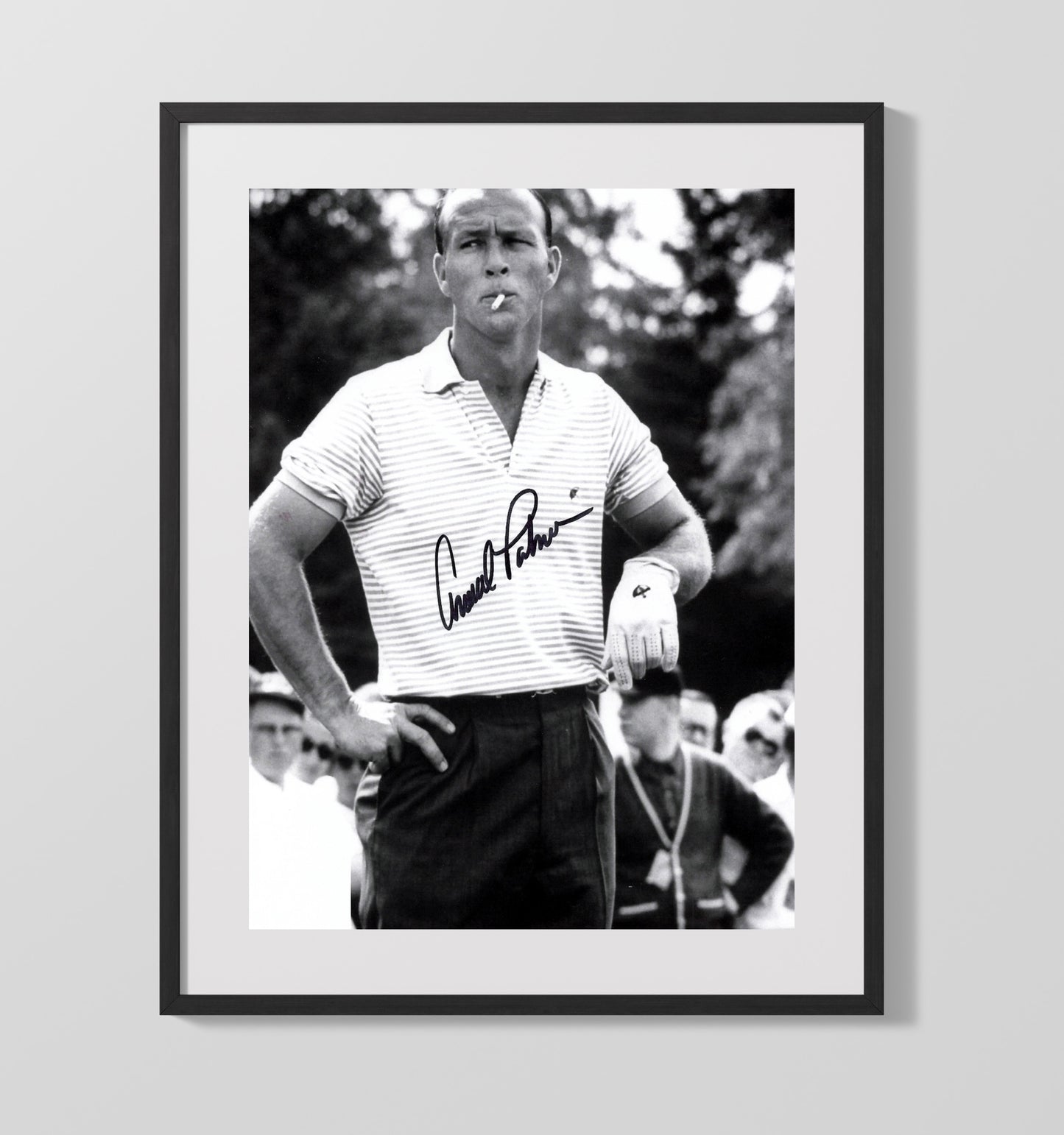Arnold Palmer Portrait - King With Cool Nerves Golf Wall Art