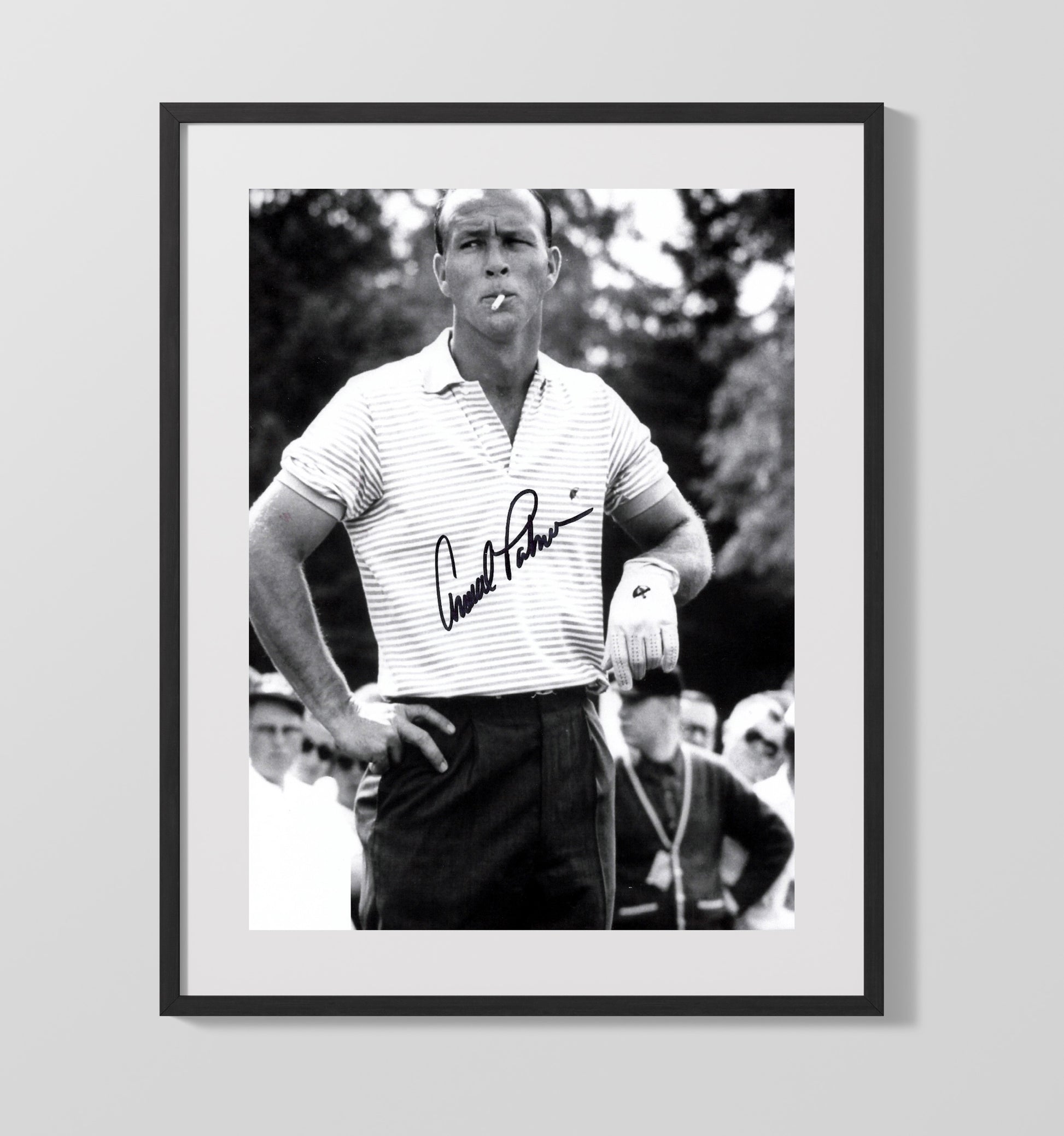Arnold Palmer Portrait - King With Cool Nerves Golf Wall Art