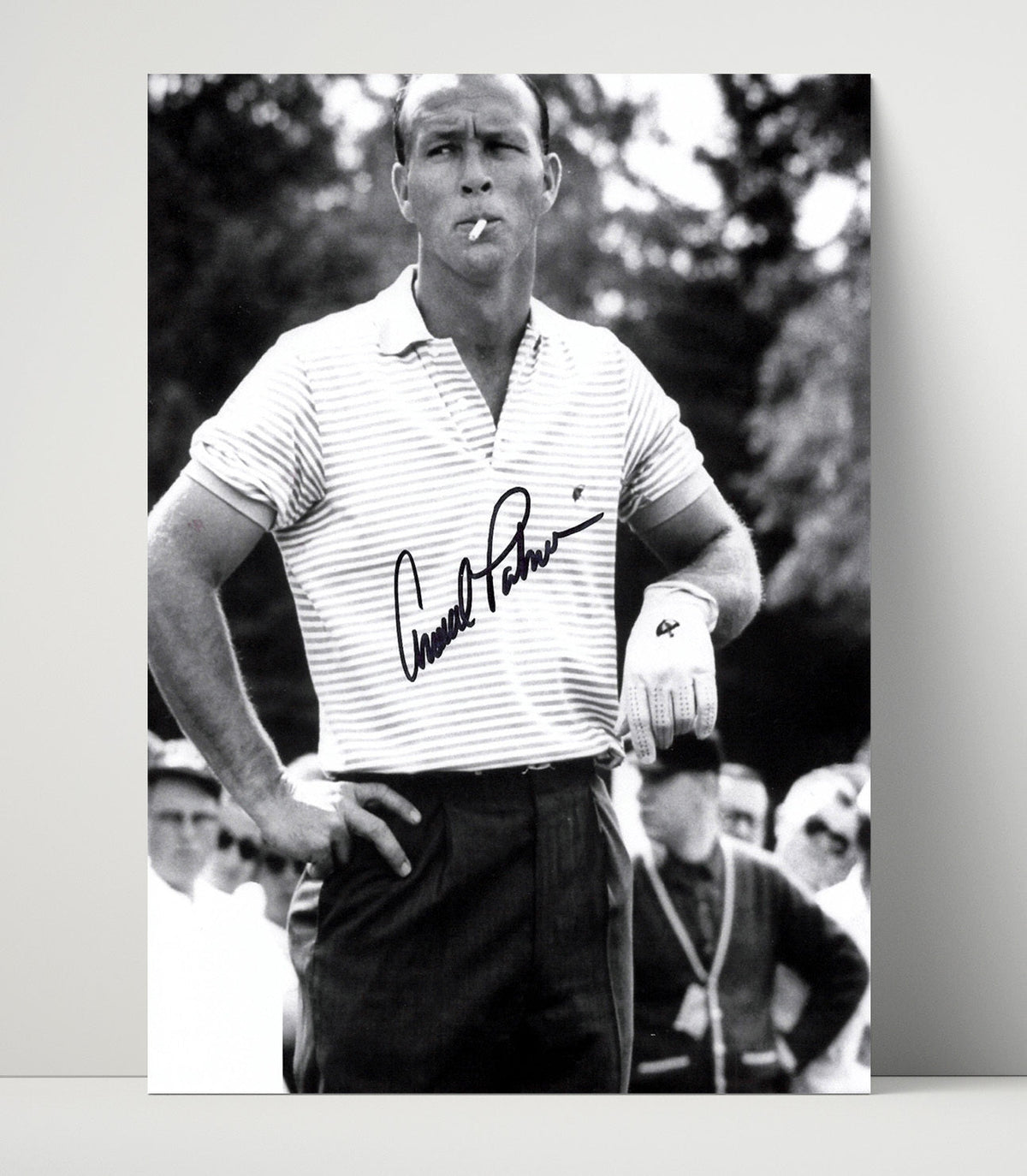 Arnold Palmer – King with Cool Nerves unframed golf poster print
