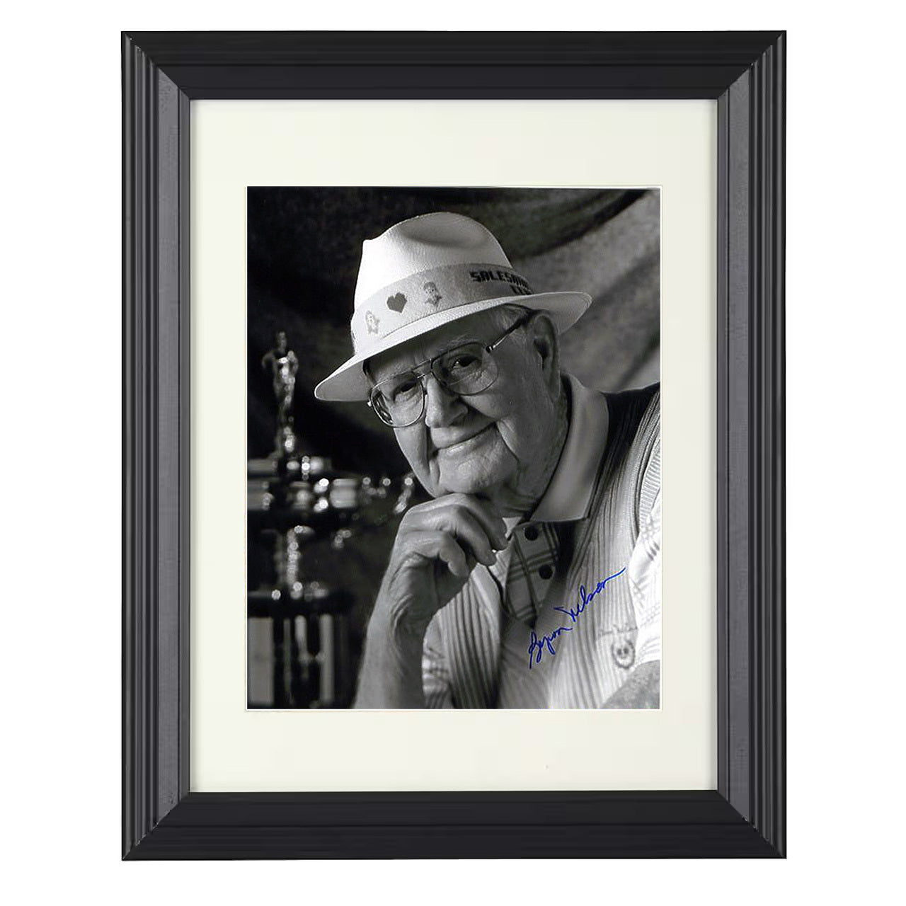 Byron Nelson – Gentleman of Golf 8x10 matted black framed golf wall art
