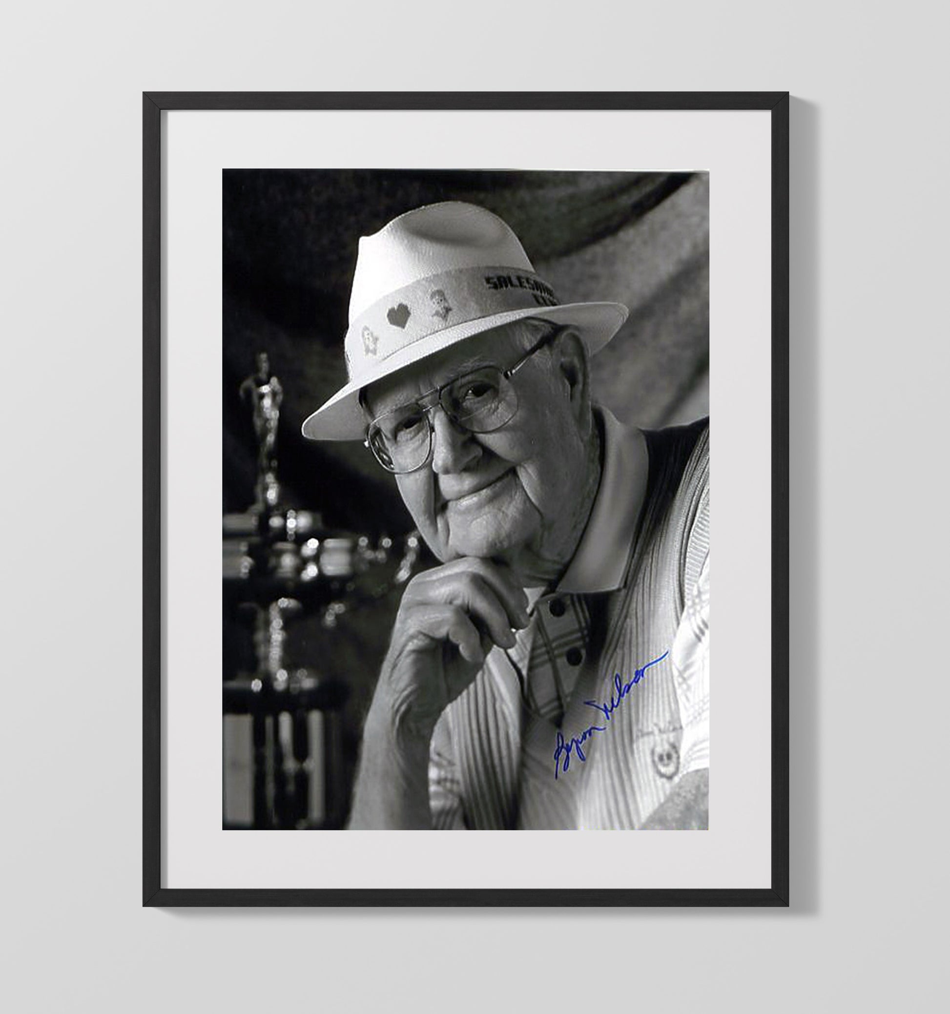Golf Autograph Print - Byron Nelson - Gentleman of Golf golf wall art 16x20 Gallery Frame