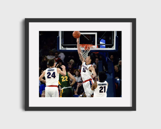 Gonzaga Autograph Print - Brandon Clarke Block - Zags Rejection