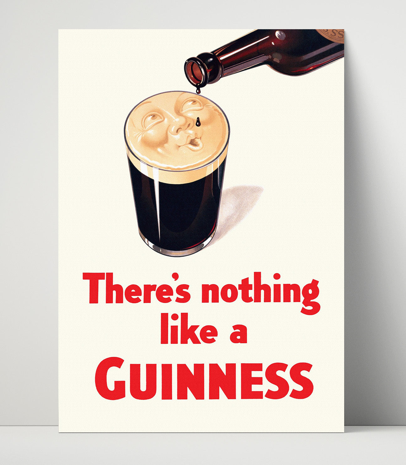 Lovely Day For A Guinness Sun And Pint Poster Guinness Wall Art