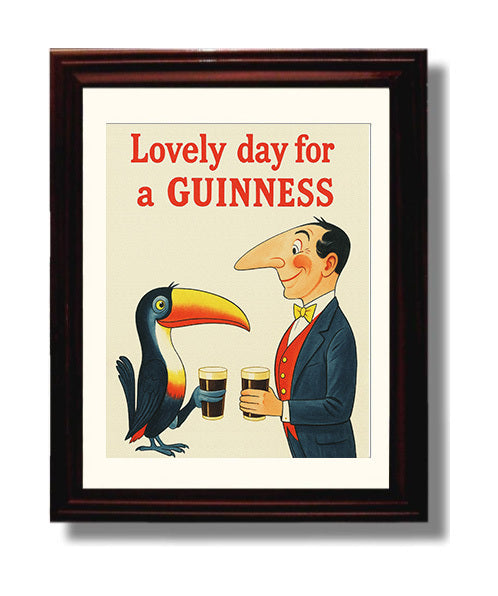 Lovely Day For A Guinness Toucan Poster Guinness Wall Art