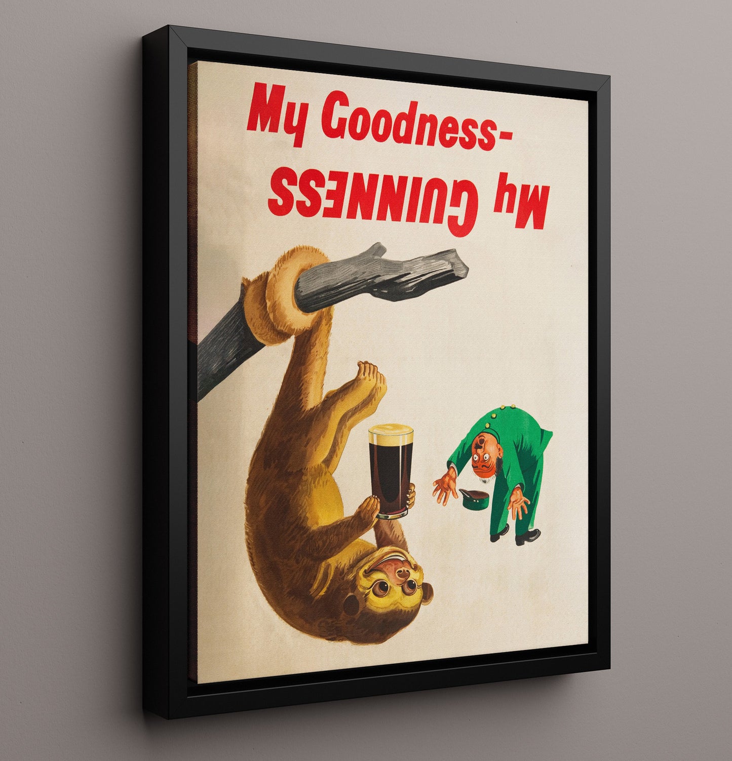 My Goodness My Guinness Koala Poster Guinness Wall Art