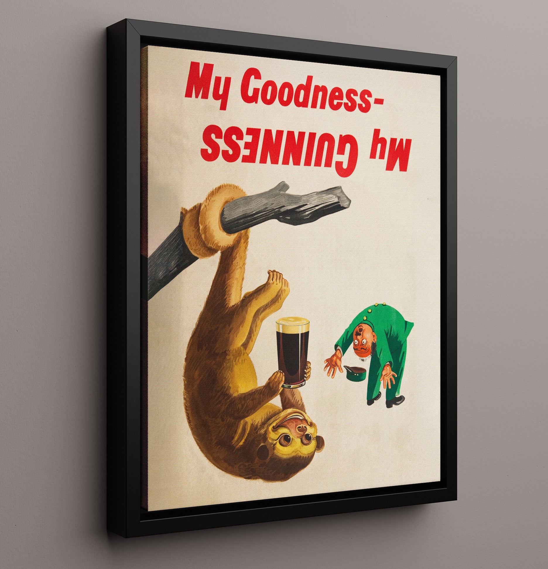 My Goodness My Guinness Koala Poster Guinness Wall Art