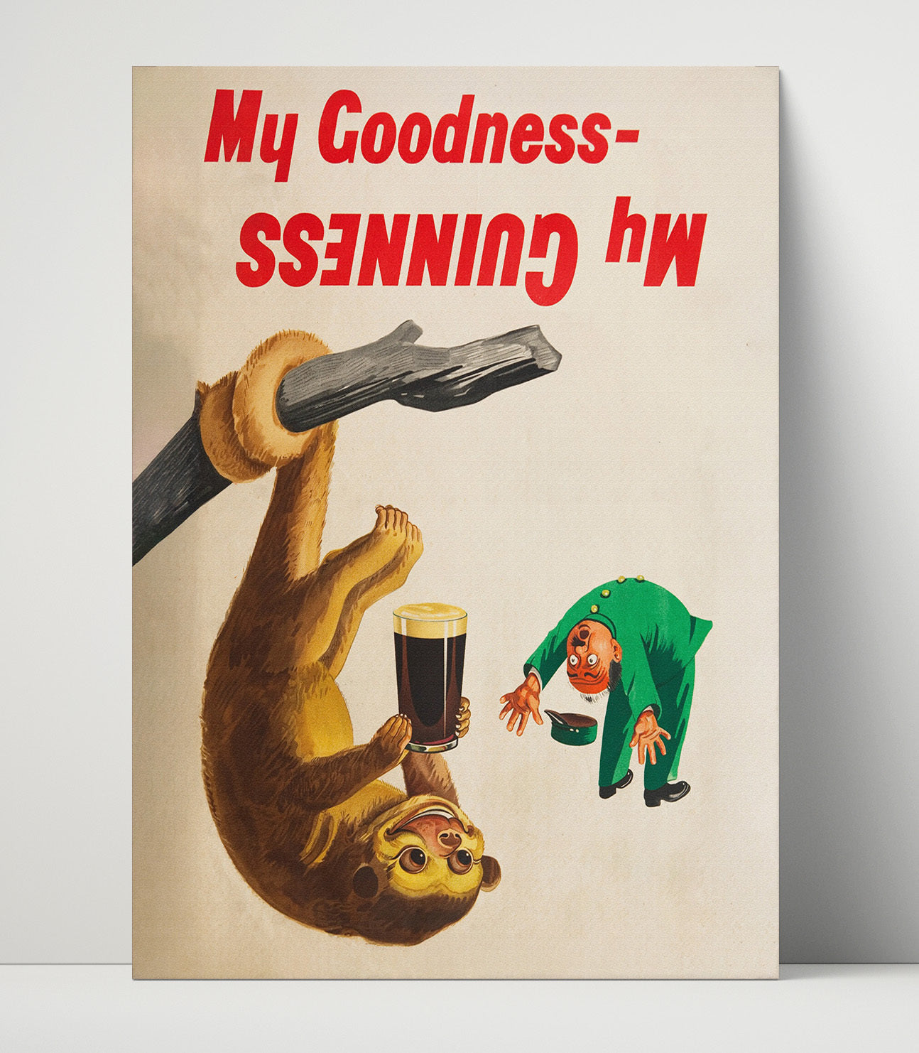 My Goodness My Guinness Koala Poster Guinness Wall Art