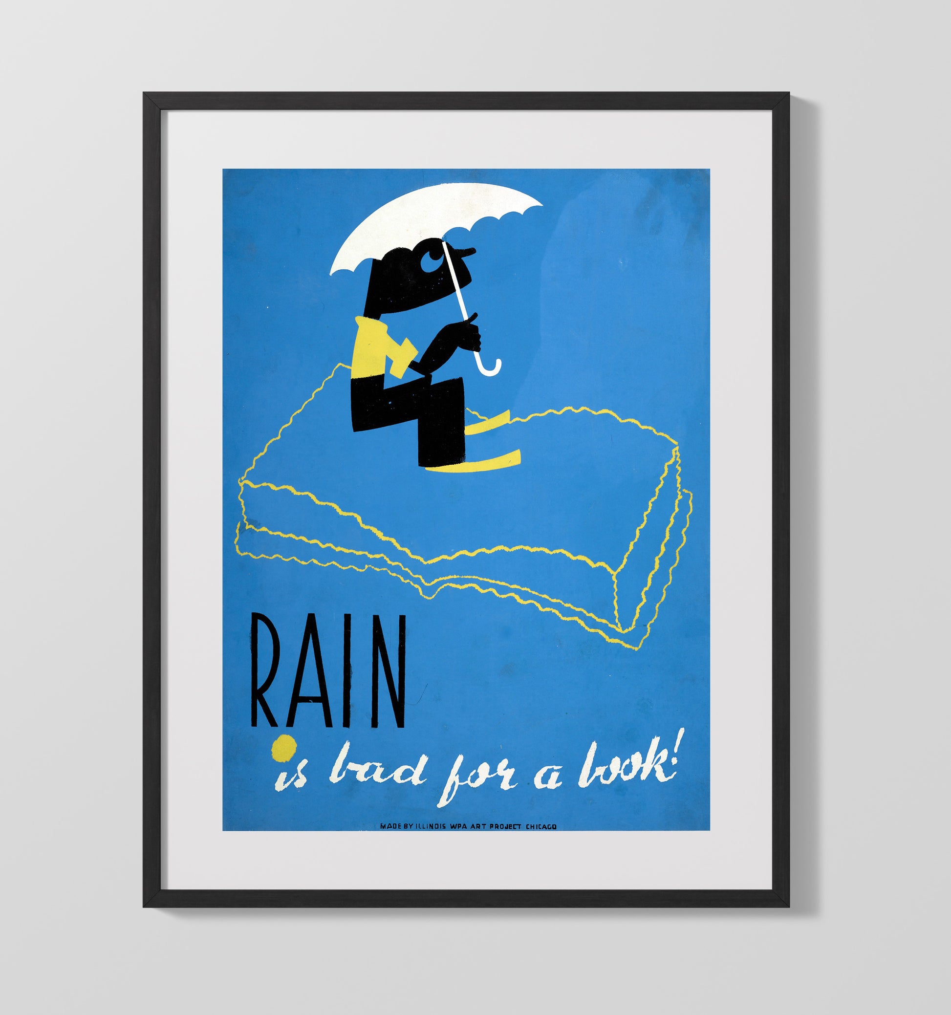 Health and Safety Poster - Books Hate Raincoats Too Health and Safety Wall Art - health and safety wall art print