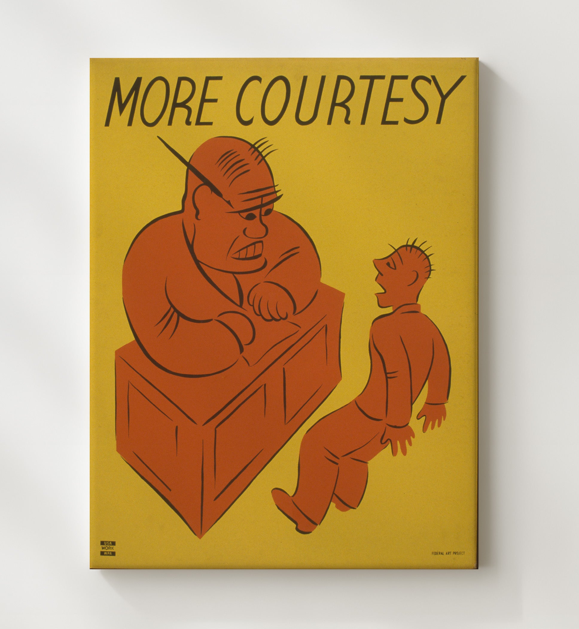 Health and Safety Poster - Courtesy Beats Grumpiness Health and Safety Wall Art - health and safety wall art print