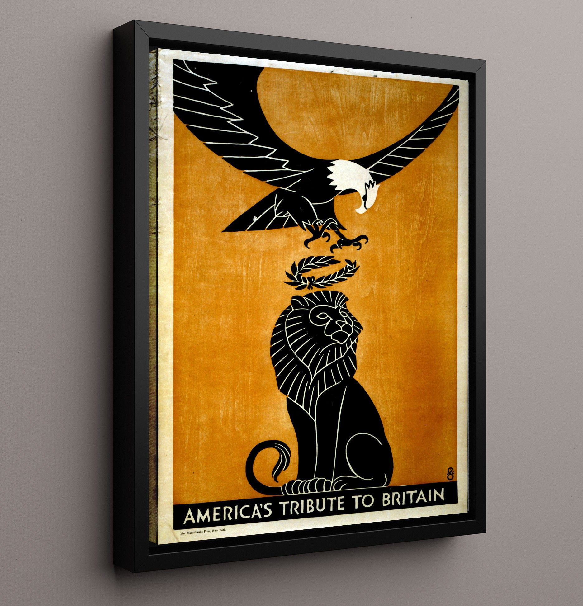 Health and Safety Poster - Eagle and Lion United Health and Safety Wall Art - health and safety wall art print