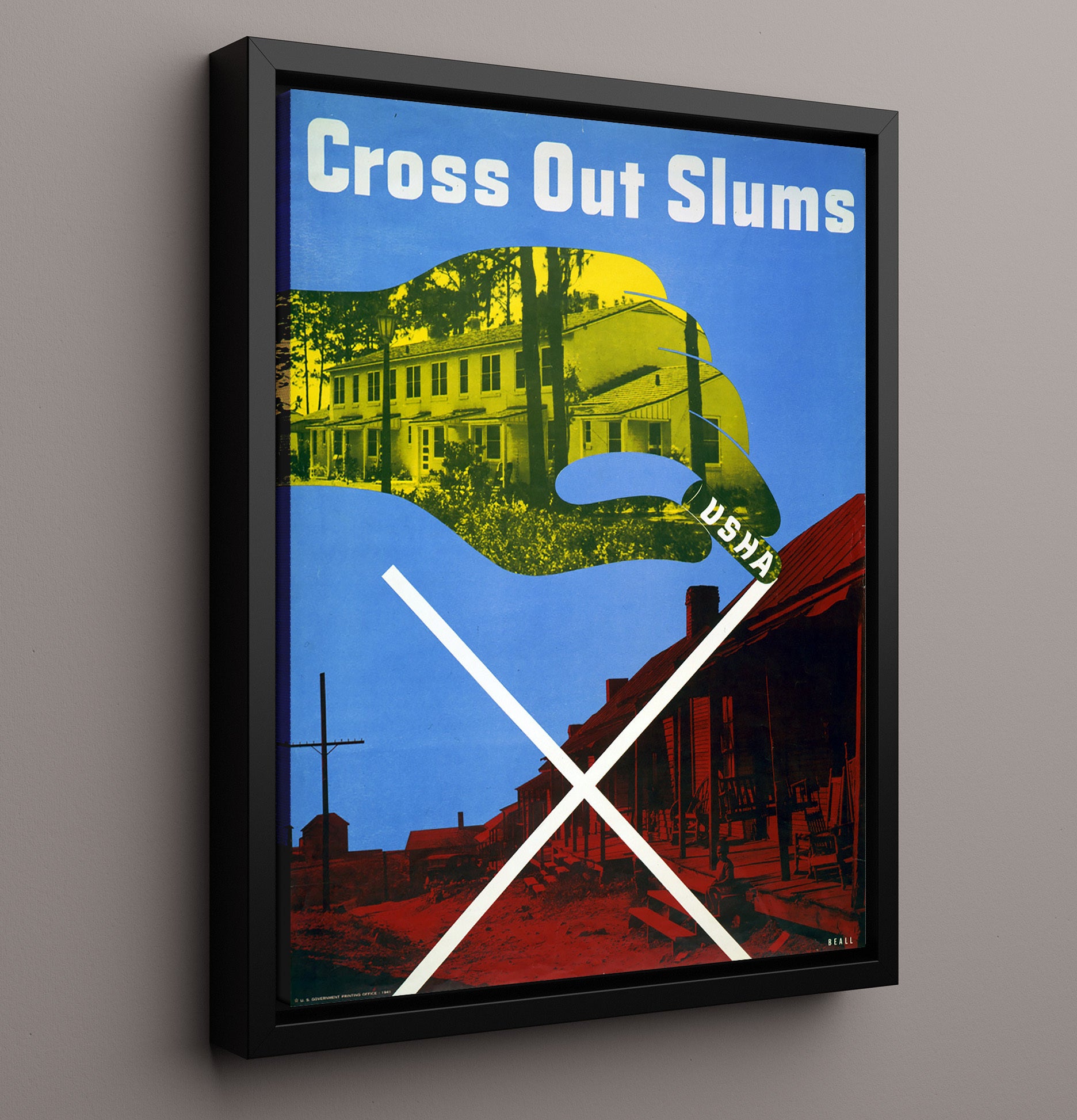 Health and Safety Poster - Erase Slums Build Homes Health and Safety Wall Art - health and safety wall art print