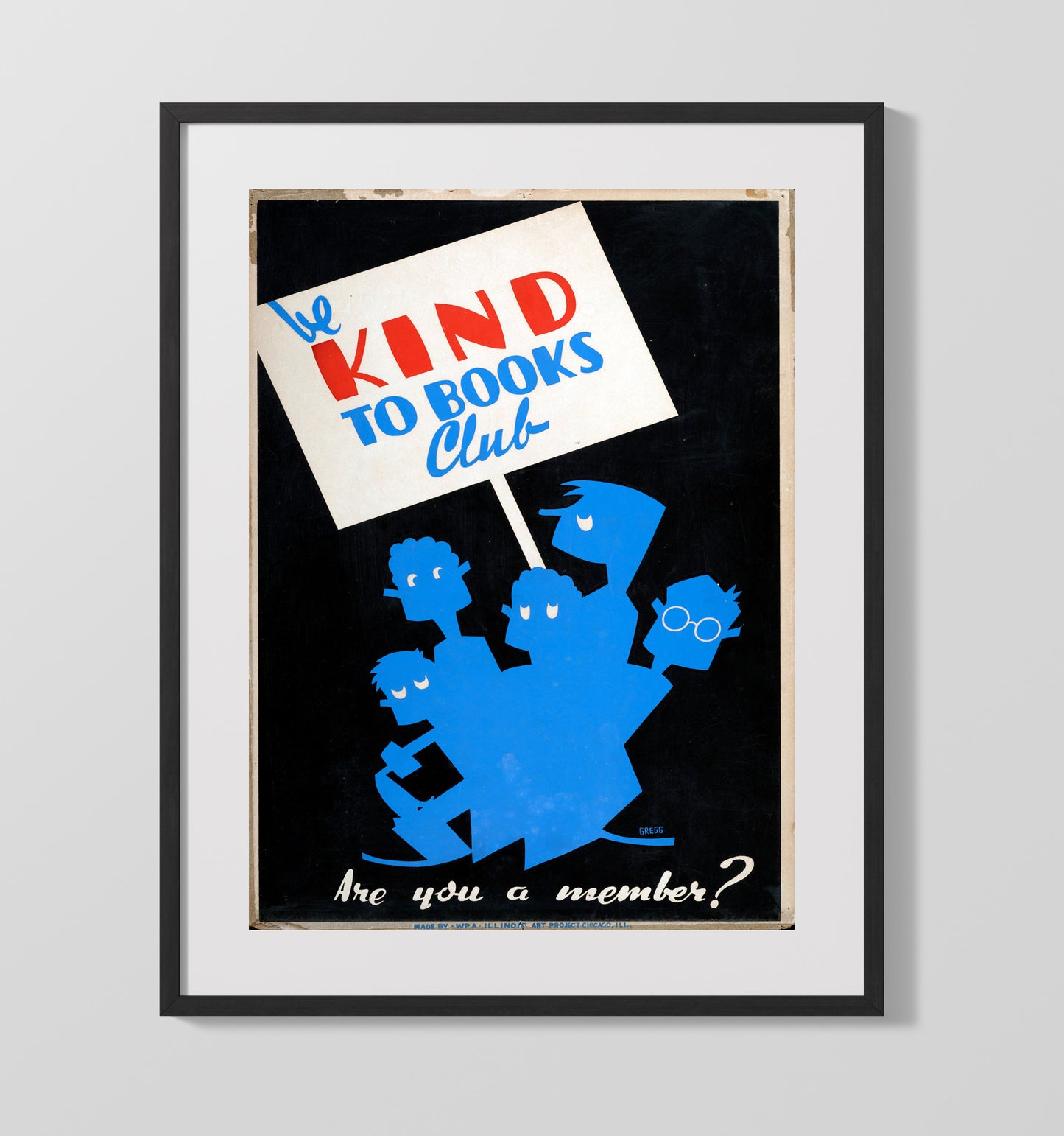 Health and Safety Poster - Join the Book Kindness Club Health and Safety Wall Art - health and safety wall art print