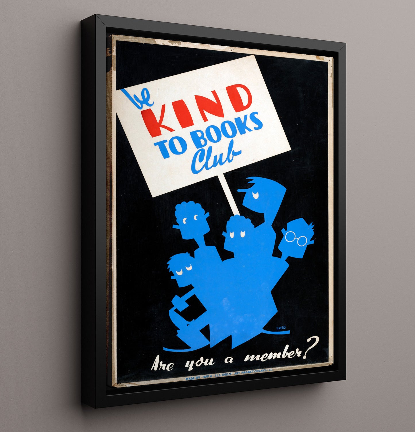 Health and Safety Poster - Join the Book Kindness Club Health and Safety Wall Art - health and safety wall art print