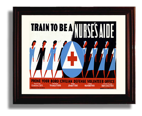 Health and Safety Poster - Nurse Up for Duty - Landscape Health and Safety Wall Art - health and safety wall art print