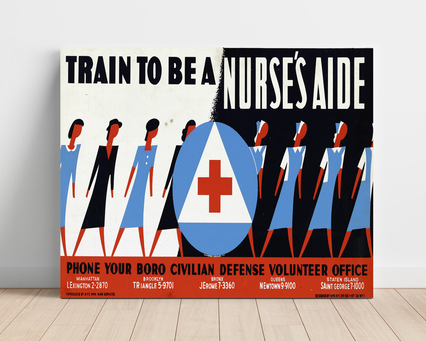 Health and Safety Poster - Nurse Up for Duty - Landscape Health and Safety Wall Art - health and safety wall art print