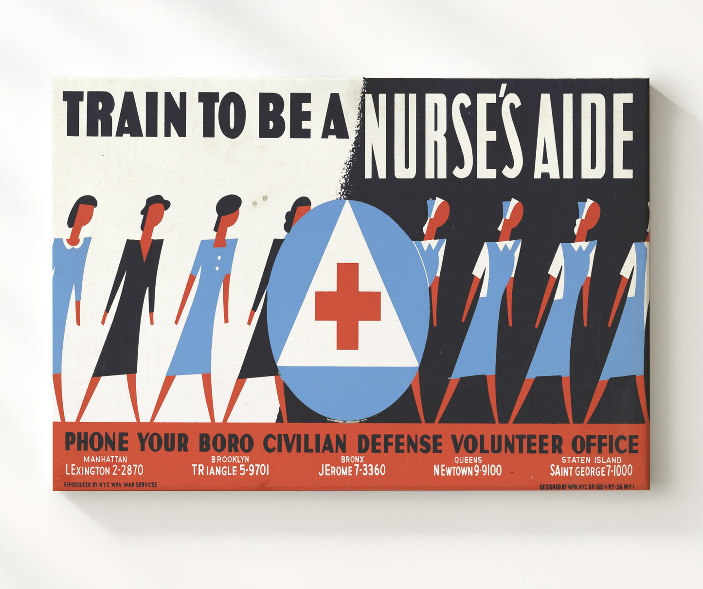 Health and Safety Poster - Nurse Up for Duty - Landscape Health and Safety Wall Art - health and safety wall art print