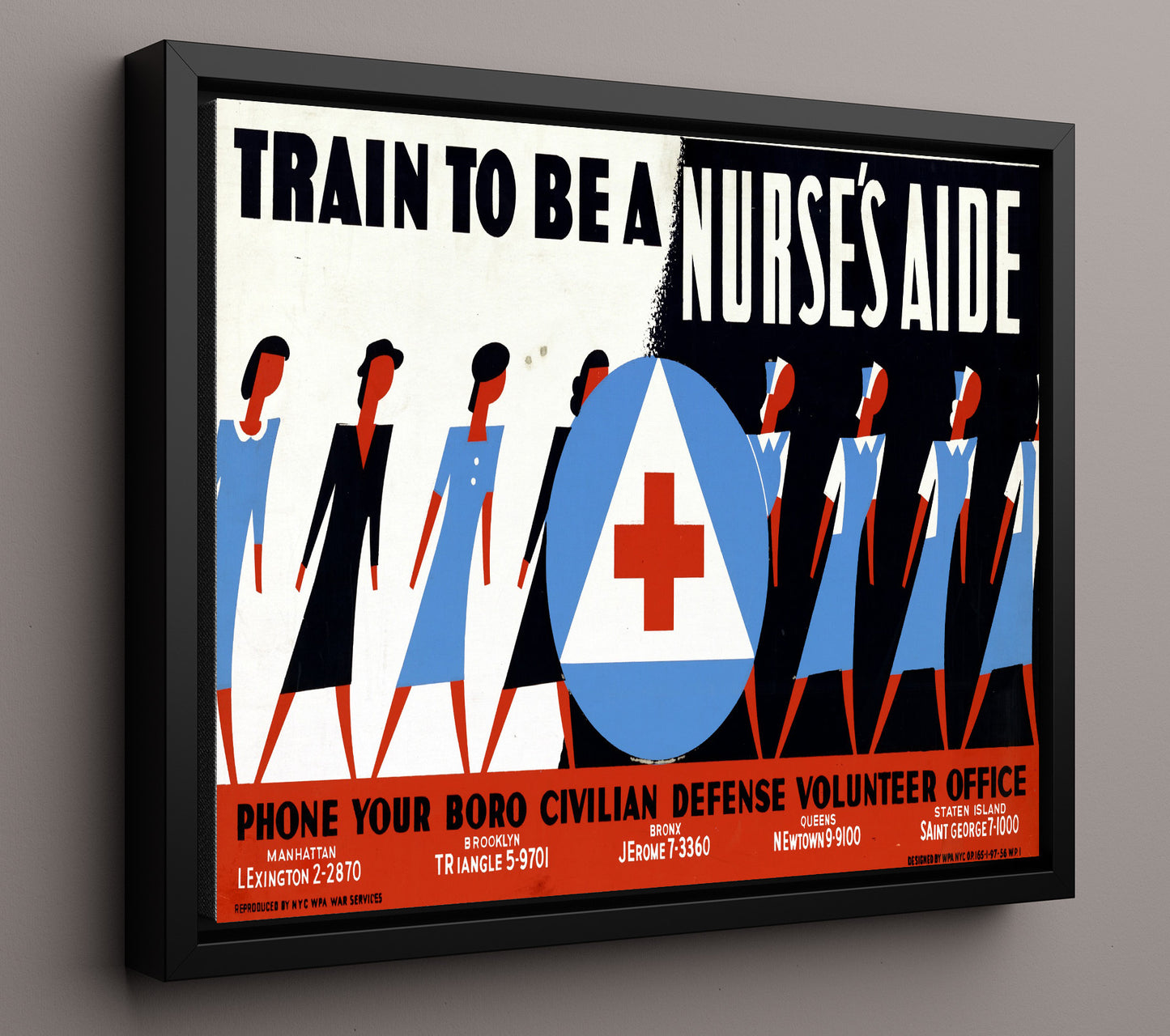 Health and Safety Poster - Nurse Up for Duty - Landscape Health and Safety Wall Art - health and safety wall art print
