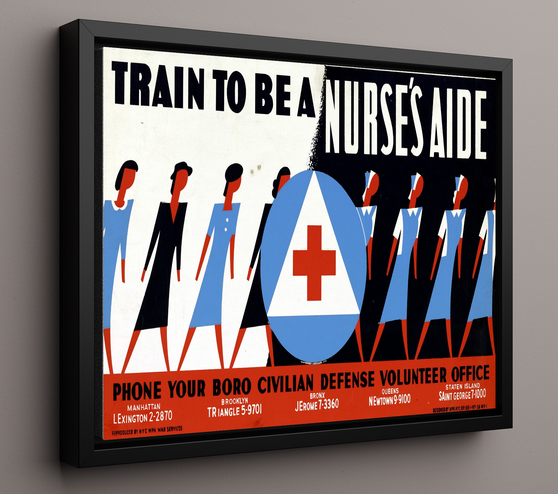Health and Safety Poster - Nurse Up for Duty - Landscape Health and Safety Wall Art - health and safety wall art print