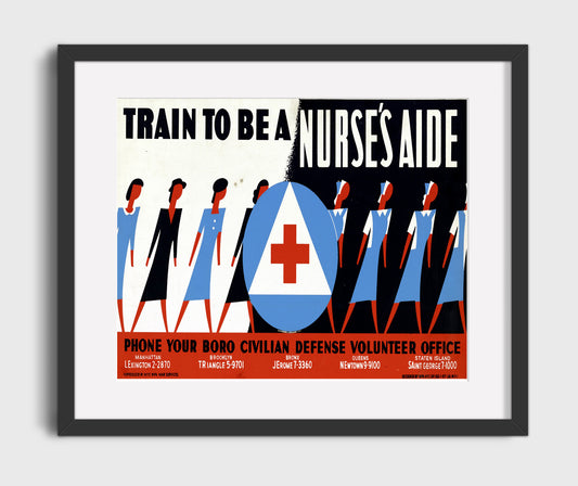Nurse Up for Duty - Health & Safety - 16x20 Gallery Frame