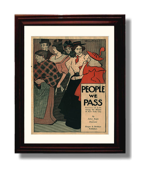Health and Safety Poster - People We Pass Health and Safety Wall Art - health and safety wall art print