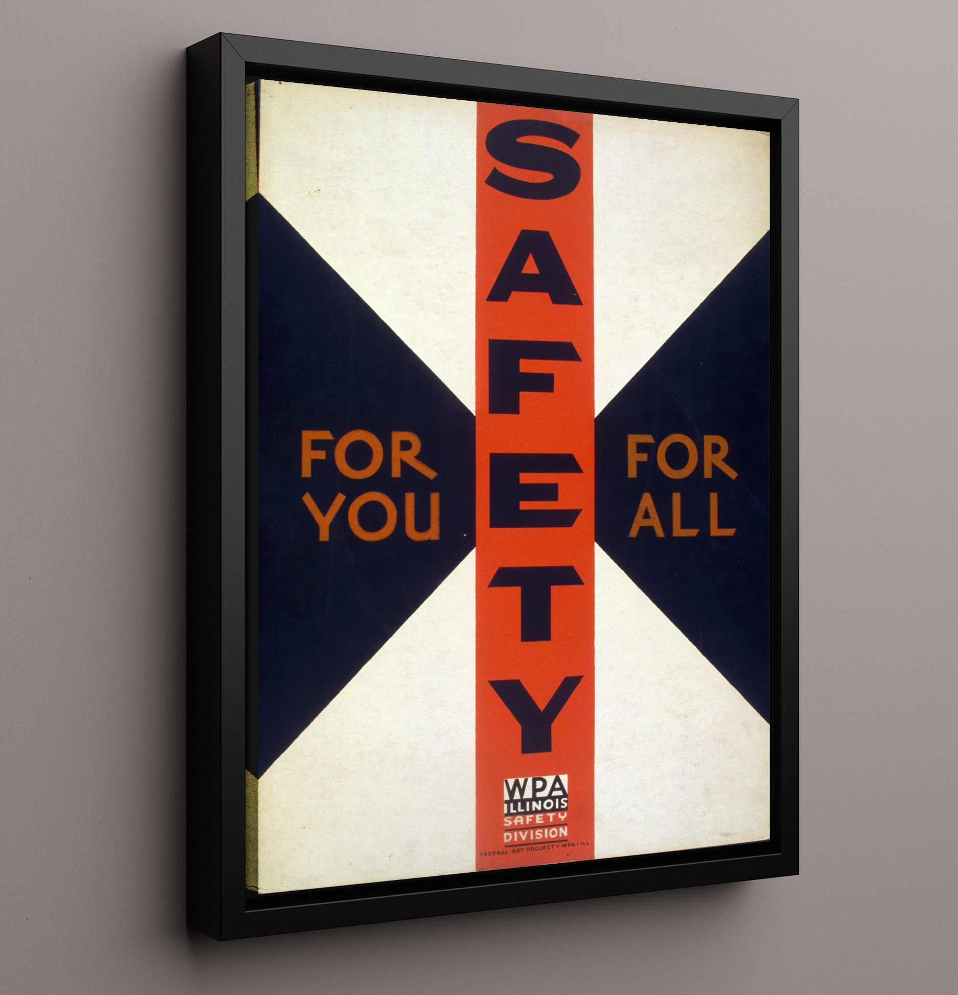 Health and Safety Poster - Safety for You Safety for All Health and Safety Wall Art - health and safety wall art print