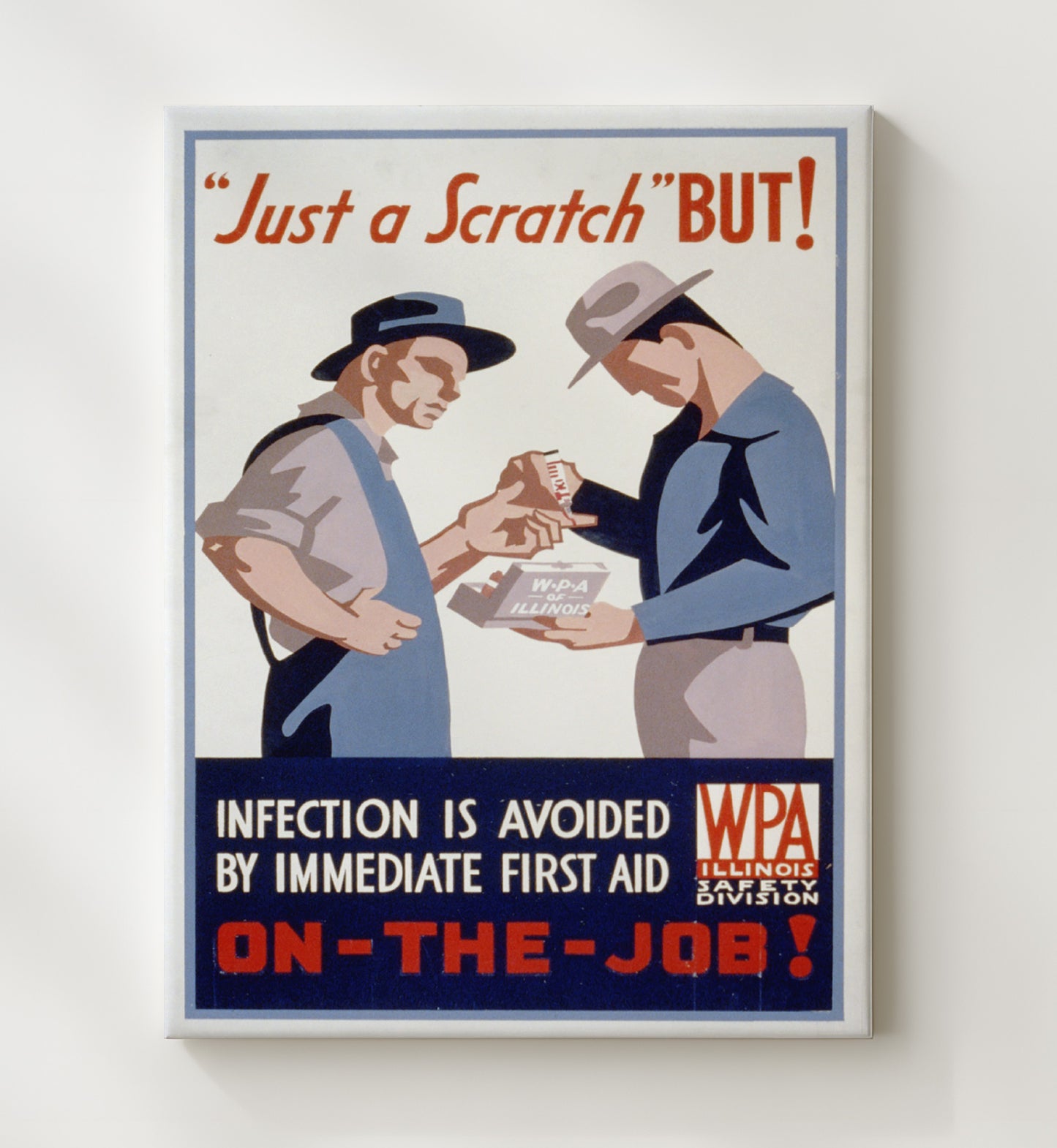 Health and Safety Poster - Small Cuts Big Risks Health and Safety Wall Art - health and safety wall art print