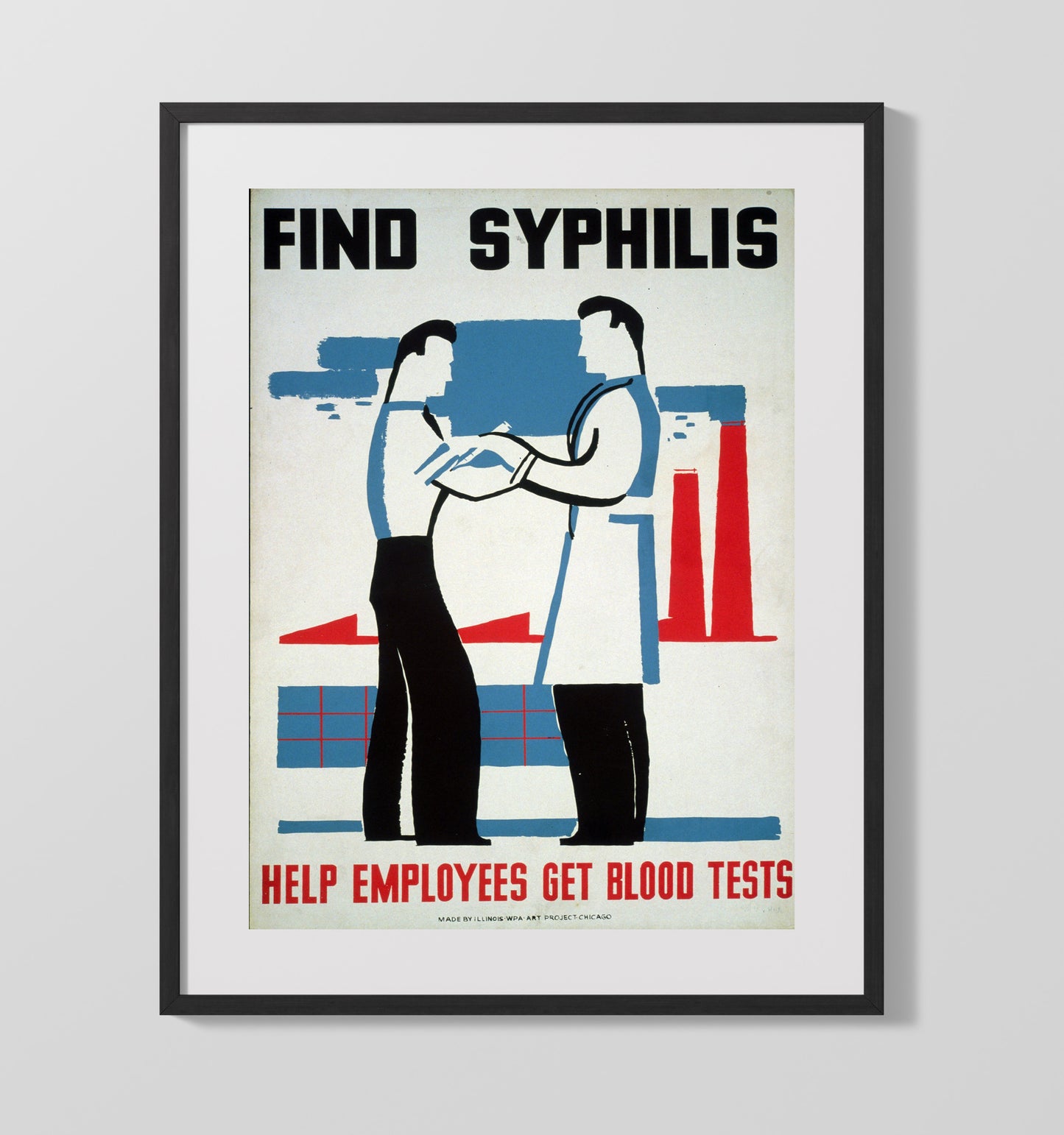 Health and Safety Poster - Spot Syphilis Save Lives Health and Safety Wall Art - health and safety wall art print