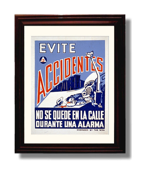 Health and Safety Poster - Stay Safe in Alarms Health and Safety Wall Art - health and safety wall art print