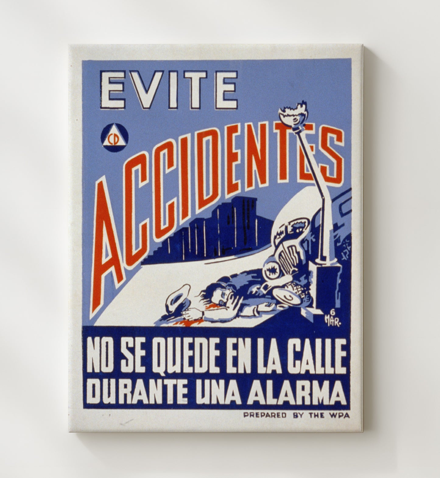 Health and Safety Poster - Stay Safe in Alarms Health and Safety Wall Art - health and safety wall art print