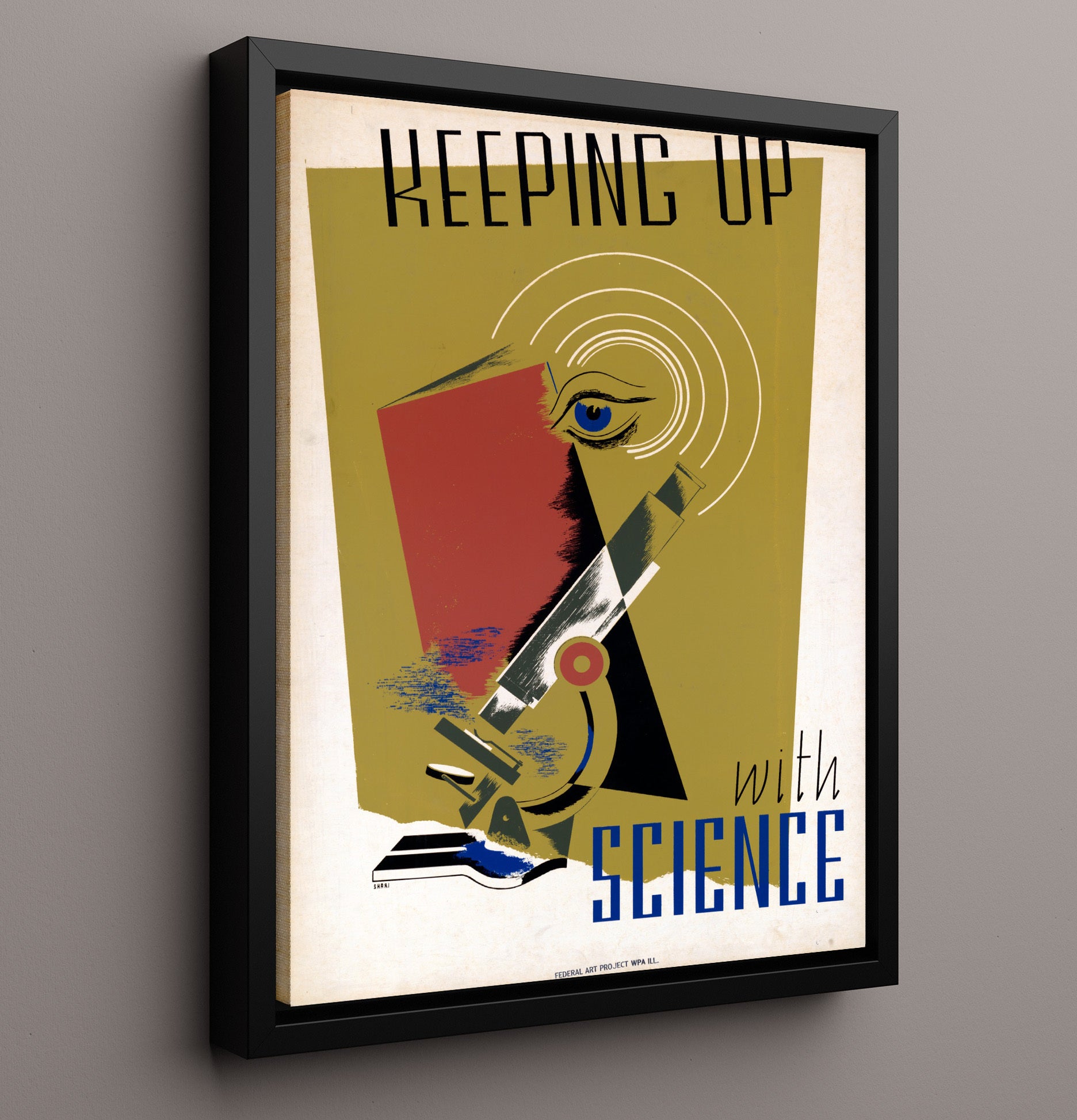 Health and Safety Poster - Stay Sharp with Science Health and Safety Wall Art - health and safety wall art print