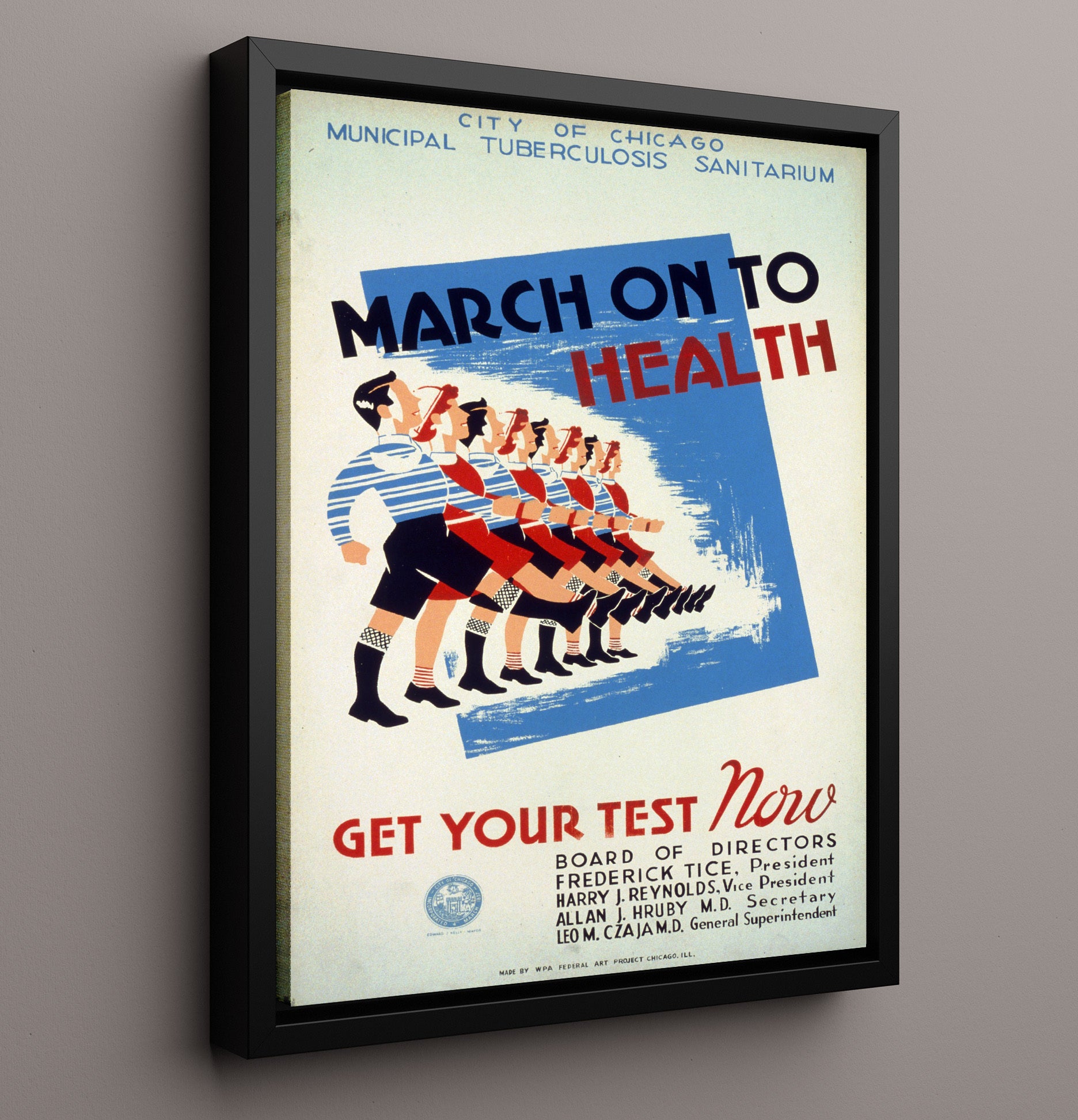 Health and Safety Poster - Step Up for Health Health and Safety Wall Art - health and safety wall art print