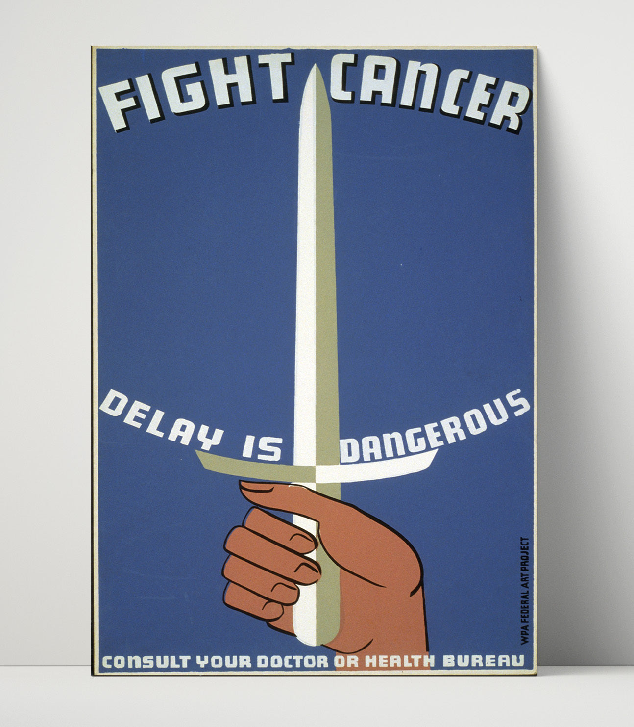 Health and Safety Poster - Strike Fast Against Cancer Health and Safety Wall Art - health and safety wall art print