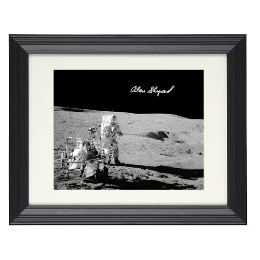 Alan Shepard – Apollo 14 Moonwalk 1971 unframed semi-gloss poster print
