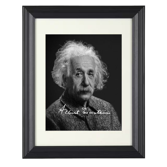 Albert Einstein - Classic Image - Poster Print - 8x10