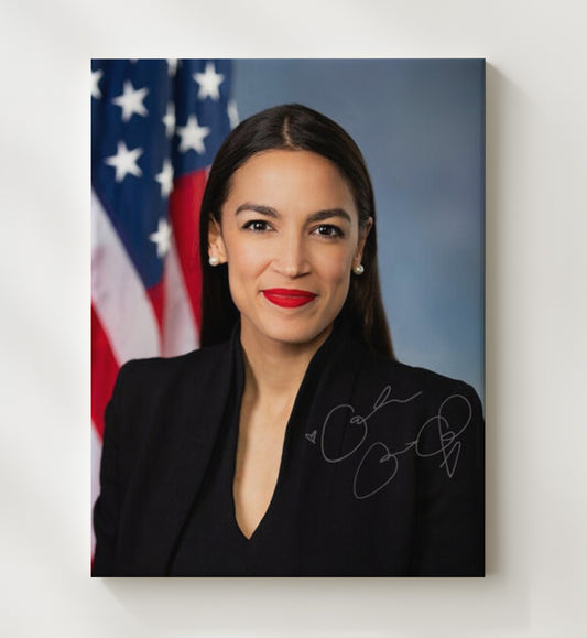 Alexandria Ocasio-Cortez - Official House Photo 8x10 Canvas history wall art