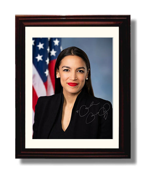 Historical - Alexandria Ocasio-Cortez - Official House Portrait History Wall Art
