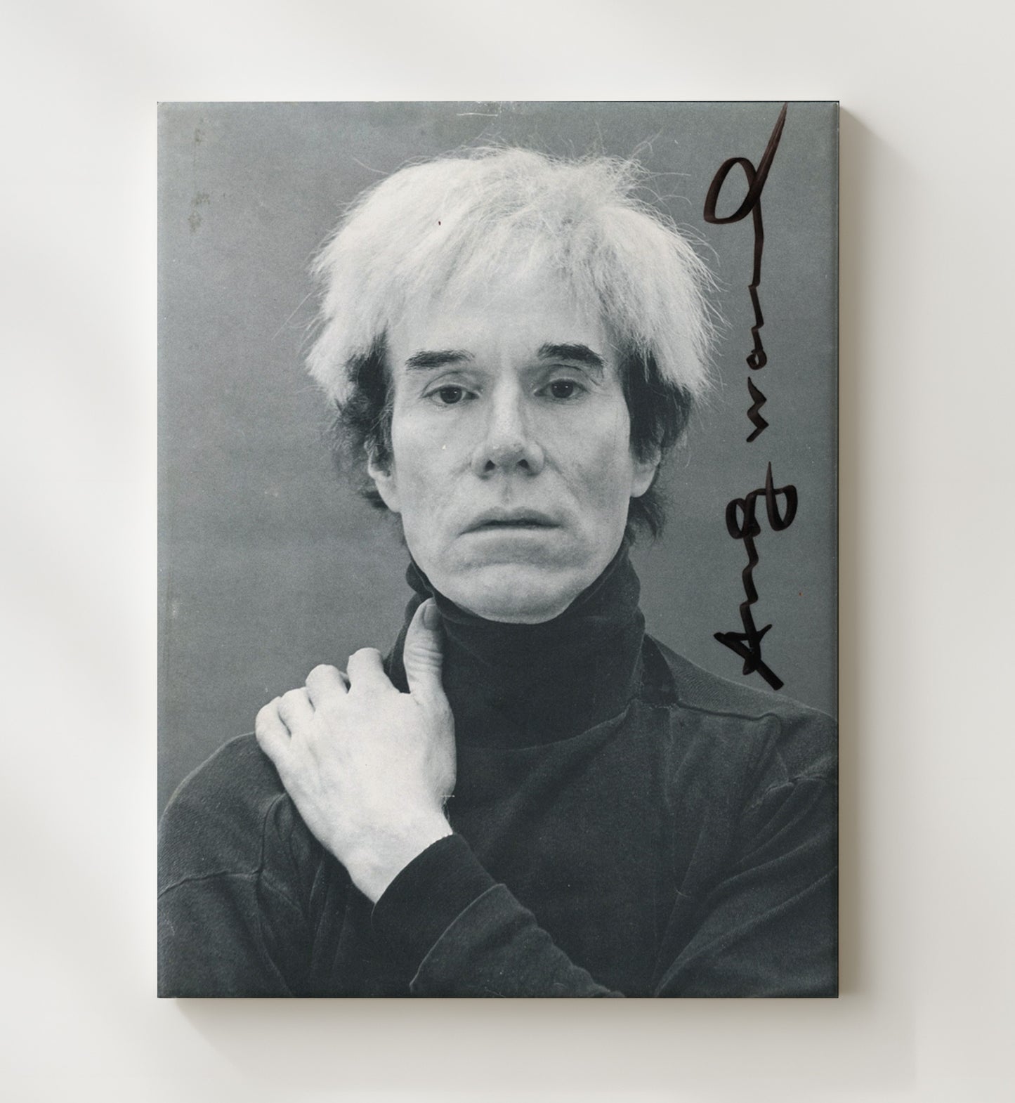 Historical - Andy Warhol - Intense Gaze Portrait History Wall Art