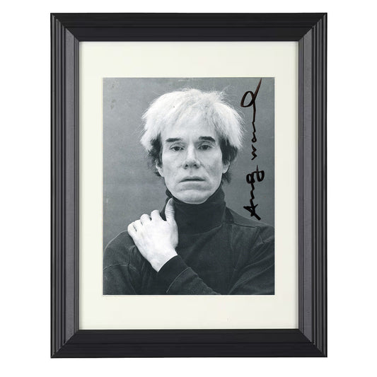 Andy Warhol - Intense Gaze - Poster Print - 8x10
