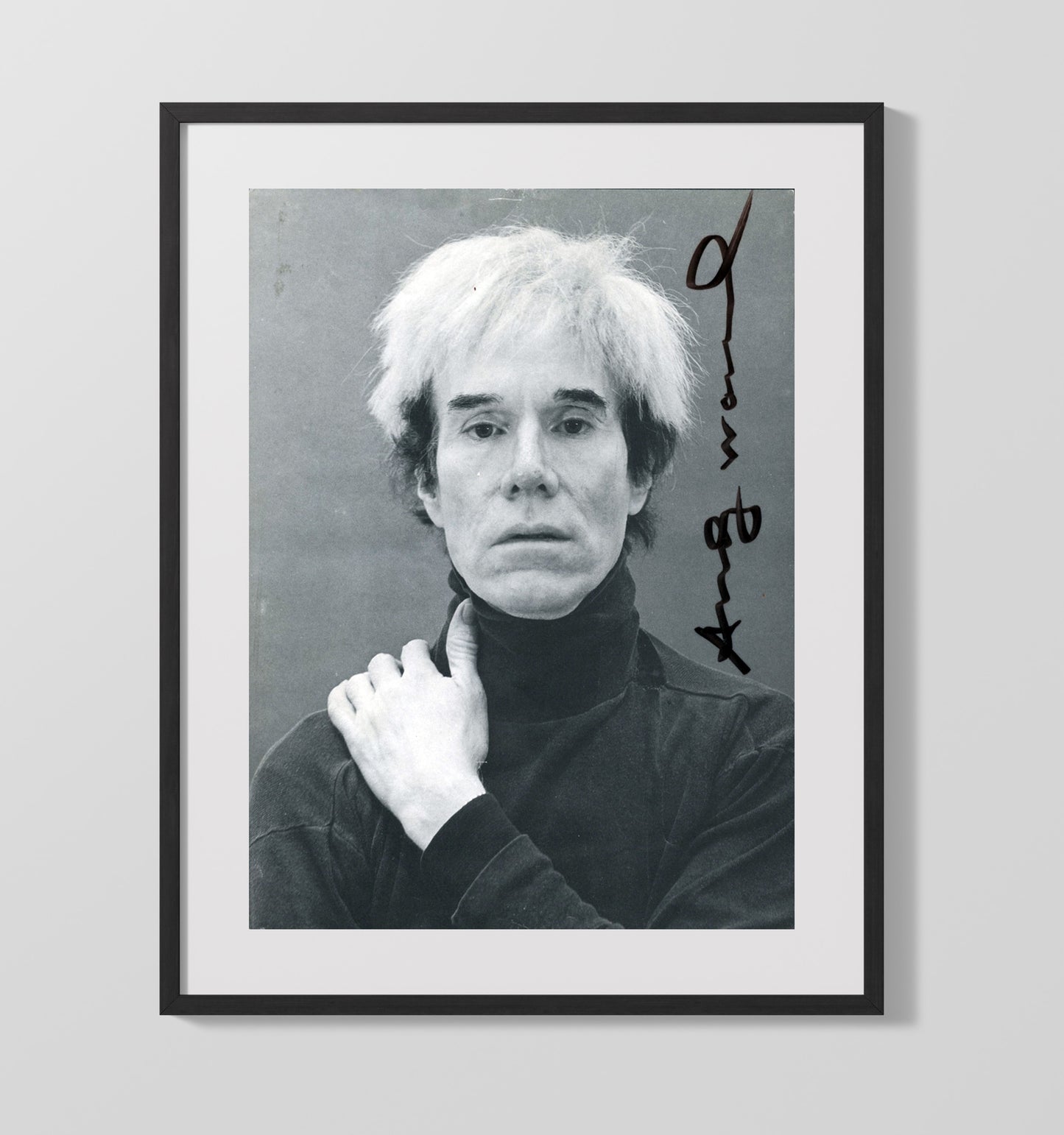 Historical - Andy Warhol - Intense Gaze Portrait History Wall Art