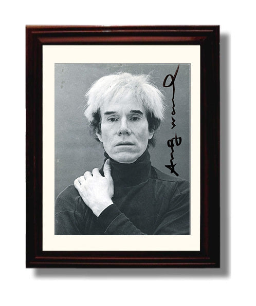 Historical - Andy Warhol - Intense Gaze Portrait History Wall Art