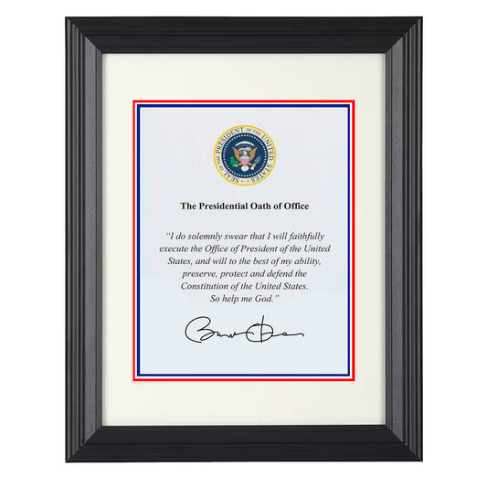 Barack Obama - Presidential Oath of Office - Poster Print - 8x10