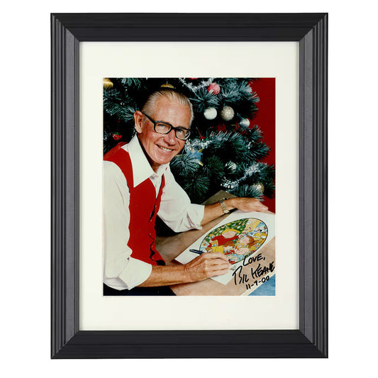 Bil Keane – Family Circus Creator Historic Image unframed semi-gloss poster print