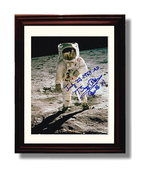 Historical - Buzz Aldrin - Apollo 11 Moonwalk July 1969 History Wall Art