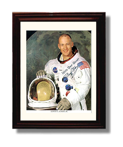Historical - Buzz Aldrin - Nasa Astronaut Portrait 1960S History Wall Art