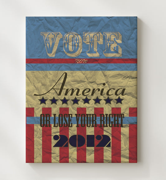 Campaign Poster - Kennedy Time Magazine Election Extra Cover 8x10 Canvas history wall art