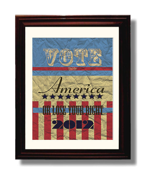 Historical - Campaign Poster - Kennedy Time Magazine Election Extra Cover History Wall Art