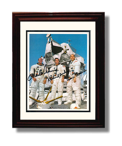 Historical - Charles Conrad Jr Richard F. Gordon Jr And Alan L. Bean - Apollo 12 Crew Portrait 1969 History Wall Art